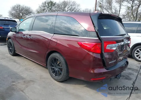 2020 Honda Odyssey Elite из США, поврежденный, VIN 5FNRL6H93LB015277
